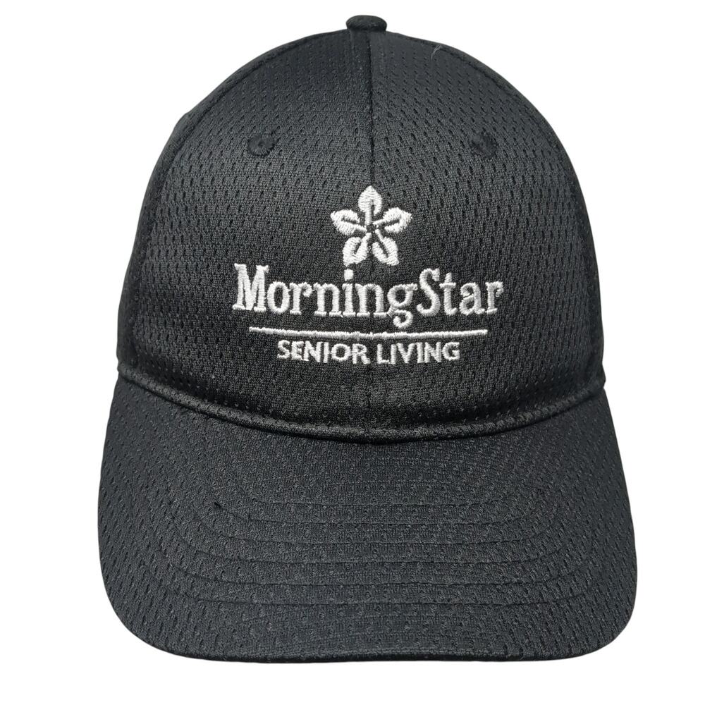 Morning Star Senior Living Slideback Baseball Cap Black One Size Chef Works